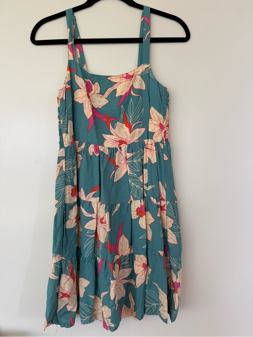 YIREH - Ruby Dress in Isle Orchid (teal) size XS, New